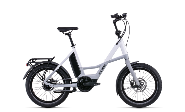 Cube Compact Hybrid 500 grey´n´white 2022 20" ONE SIZE